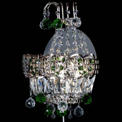 Бра Ника шар зеленая в Ижевске Гусь Хрустальный