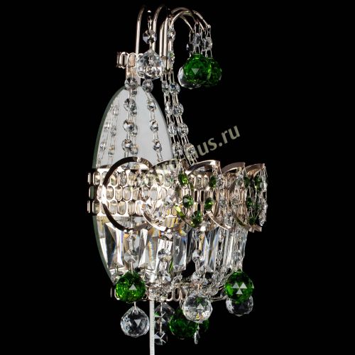 Бра Ника шар зеленая в Ижевске Гусь Хрустальный
