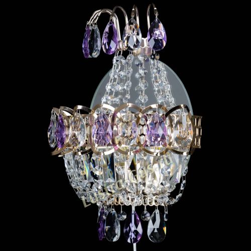 Бра Ника журавлик фиолетовая в Ижевске Гусь Хрустальный