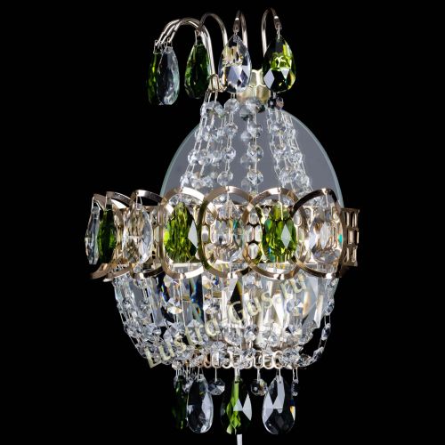 Бра Ника журавлик зеленая в Ижевске Гусь Хрустальный