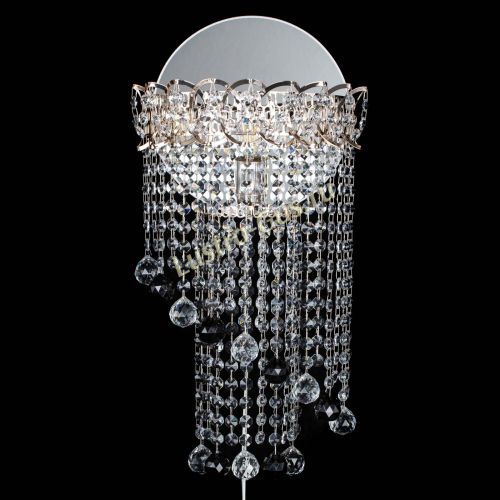 Бра Омега №1 черная в Ижевске Гусь Хрустальный