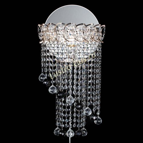 Бра Омега №1 черная в Ижевске Гусь Хрустальный