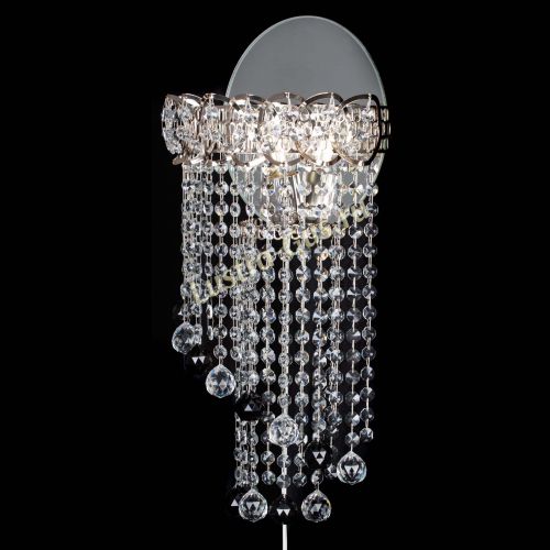 Бра Омега №1 черная в Ижевске Гусь Хрустальный