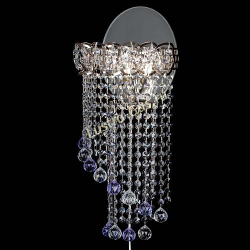 Бра Омега №1 фиолетовая в Ижевске Гусь Хрустальный