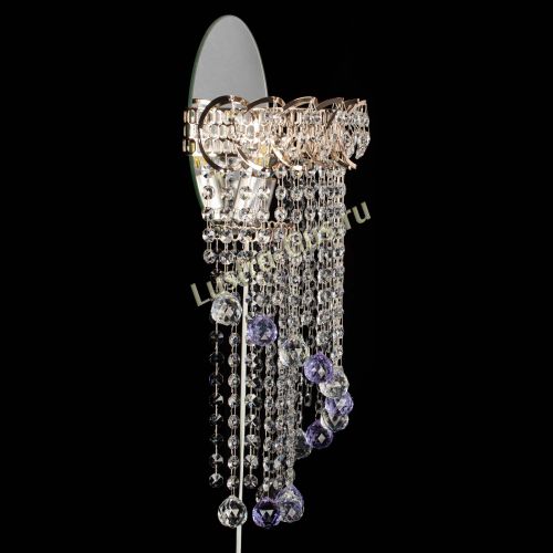 Бра Омега №1 фиолетовая в Ижевске Гусь Хрустальный