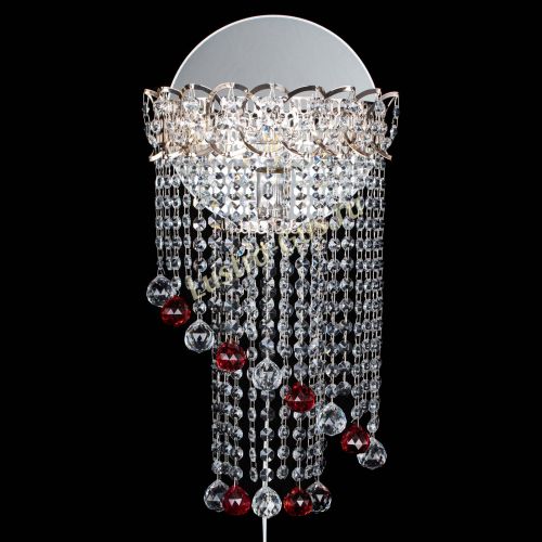 Бра Омега №1 красная в Ижевске Гусь Хрустальный