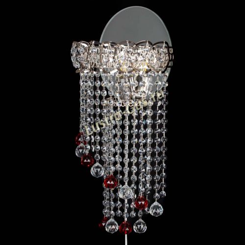 Бра Омега №1 красная в Ижевске Гусь Хрустальный