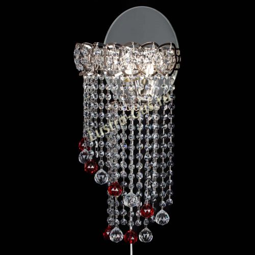 Бра Омега №1 красная в Ижевске Гусь Хрустальный