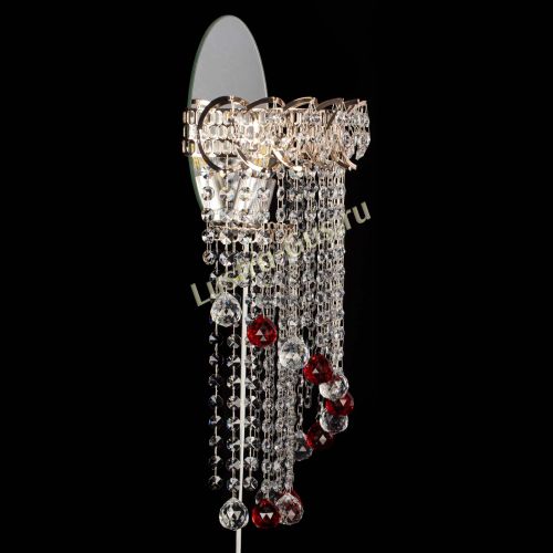 Бра Омега №1 красная в Ижевске Гусь Хрустальный