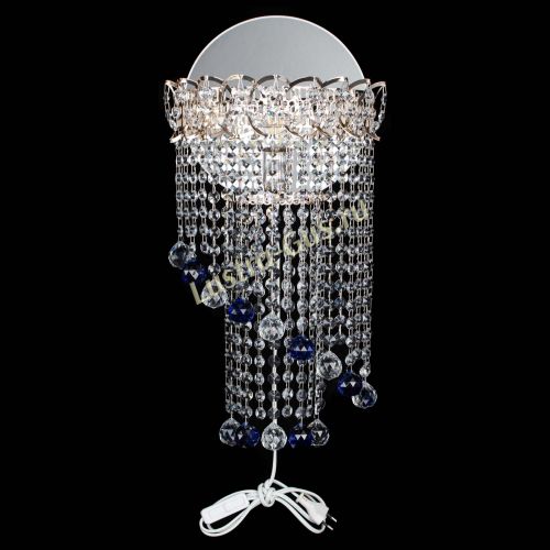 Бра Омега №1 синяя в Ижевске Гусь Хрустальный