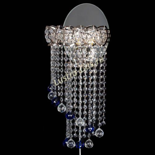 Бра Омега №1 синяя в Ижевске Гусь Хрустальный