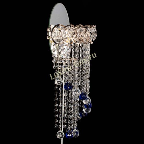 Бра Омега №1 синяя в Ижевске Гусь Хрустальный