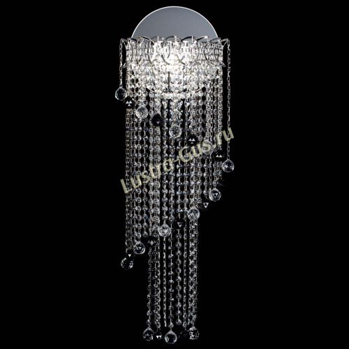 Бра Омега №3 черная в Ижевске Гусь Хрустальный