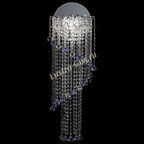 Бра Омега №3 фиолетовая в Ижевске Гусь Хрустальный