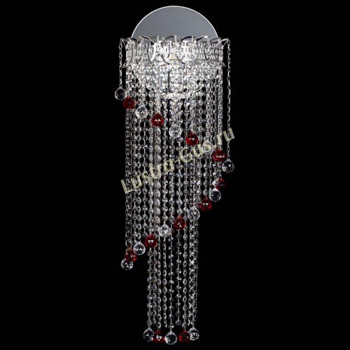 Бра Омега №3 красная в Ижевске Гусь Хрустальный