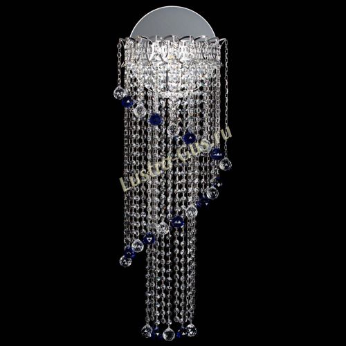 Бра Омега №3 синяя в Ижевске Гусь Хрустальный