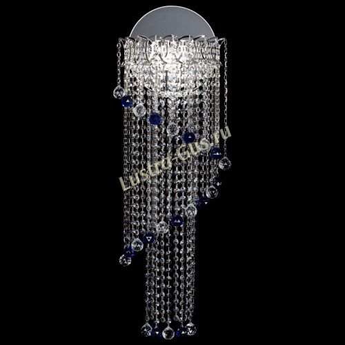 Бра Омега №3 синяя в Ижевске Гусь Хрустальный