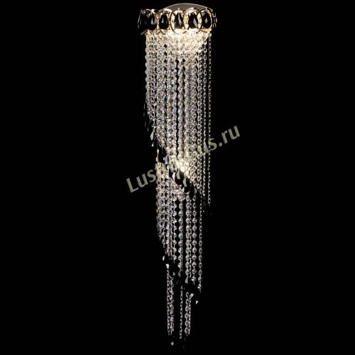 Бра Омега №4 черная в Ижевске Гусь Хрустальный