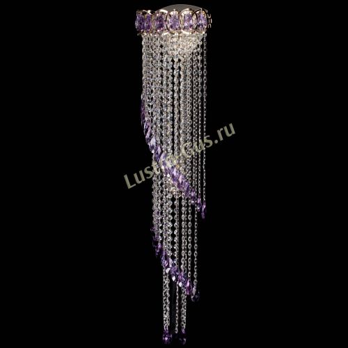 Бра Омега №4 фиолетовая в Ижевске Гусь Хрустальный