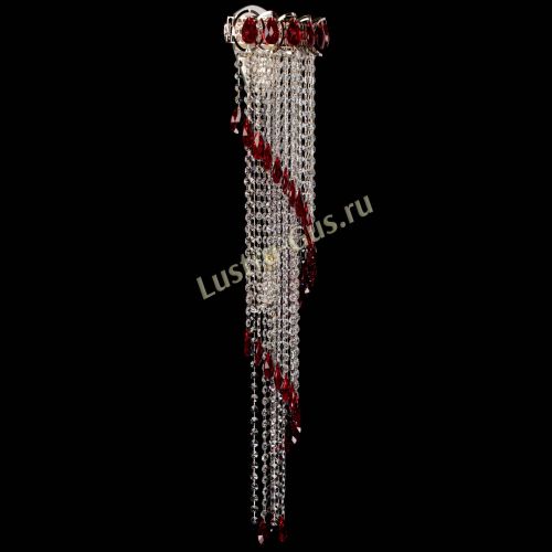 Бра Омега №4 красная в Ижевске Гусь Хрустальный