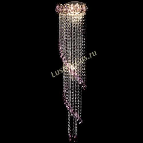 Бра Омега №4 розовая в Ижевске Гусь Хрустальный