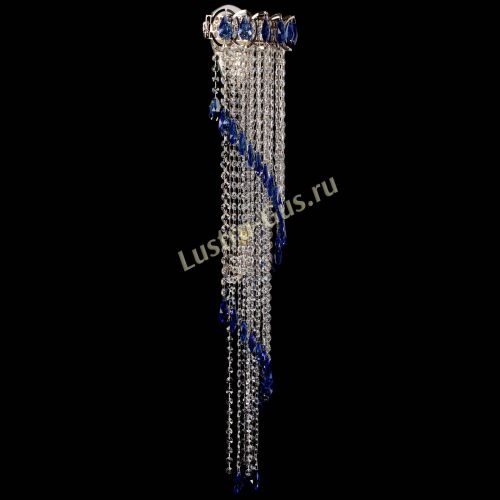 Бра Омега №4 синяя в Ижевске Гусь Хрустальный