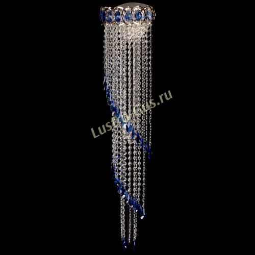 Бра Омега №4 синяя в Ижевске Гусь Хрустальный