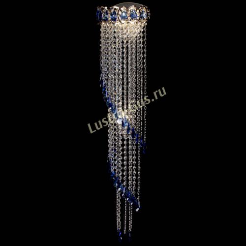 Бра Омега №4 синяя в Ижевске Гусь Хрустальный