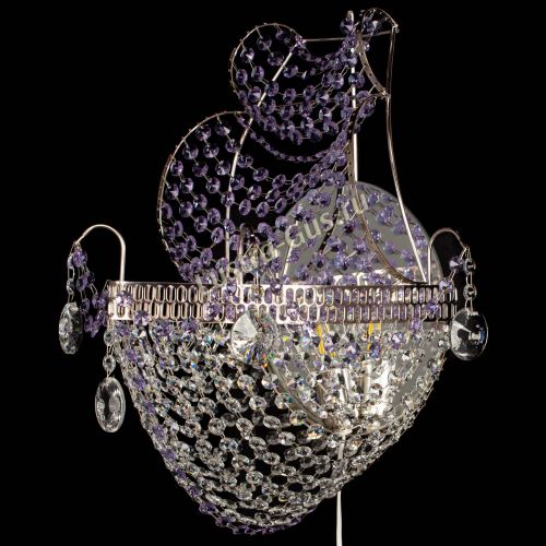 Бра Парусник №1 фиолетовая в Ижевске Бра Парусник №1 фиолетовая в Ижевске