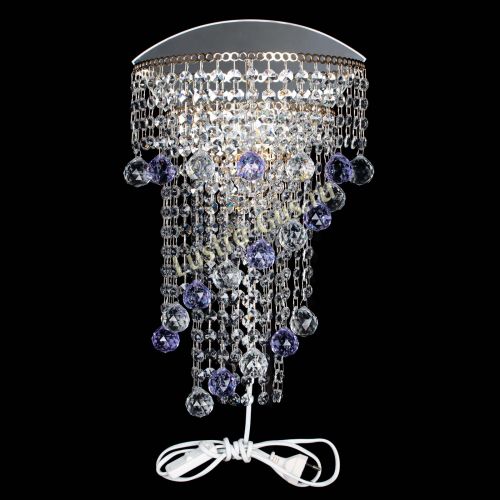 Бра Пирамида №3 фиолетовая в Ижевске Гусь Хрустальный