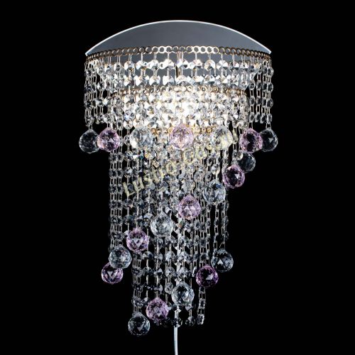 Бра Пирамида №3 розовая в Ижевске Гусь Хрустальный