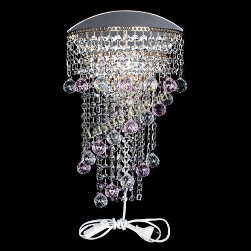 Бра Пирамида №3 розовая в Ижевске Гусь Хрустальный