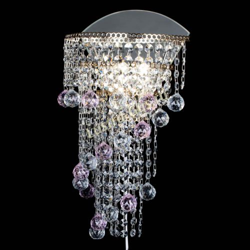 Бра Пирамида №3 розовая в Ижевске Гусь Хрустальный