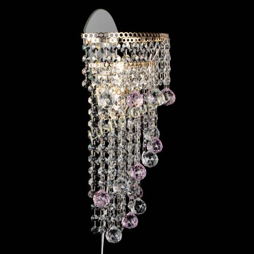 Бра Пирамида №3 розовая в Ижевске Гусь Хрустальный