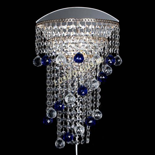 Бра Пирамида №3 синяя в Ижевске Гусь Хрустальный