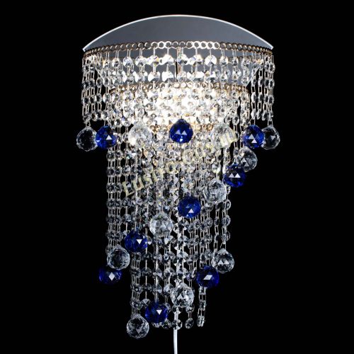 Бра Пирамида №3 синяя в Ижевске Гусь Хрустальный