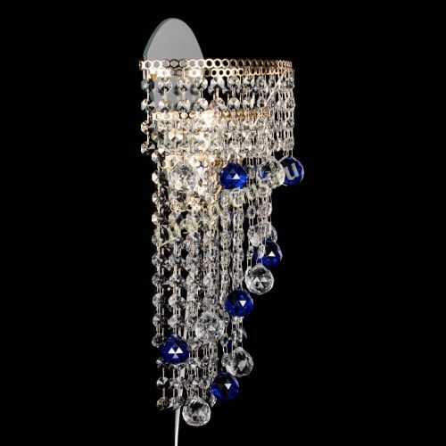 Бра Пирамида №3 синяя в Ижевске Гусь Хрустальный