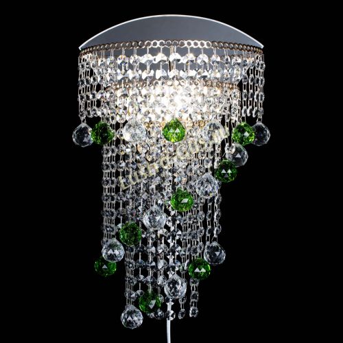 Бра Пирамида №3 зеленая в Ижевске Гусь Хрустальный