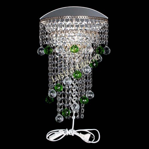 Бра Пирамида №3 зеленая в Ижевске Гусь Хрустальный