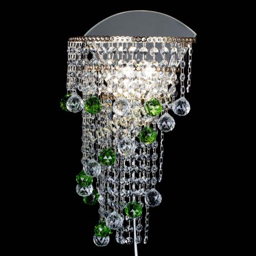 Бра Пирамида №3 зеленая в Ижевске Гусь Хрустальный