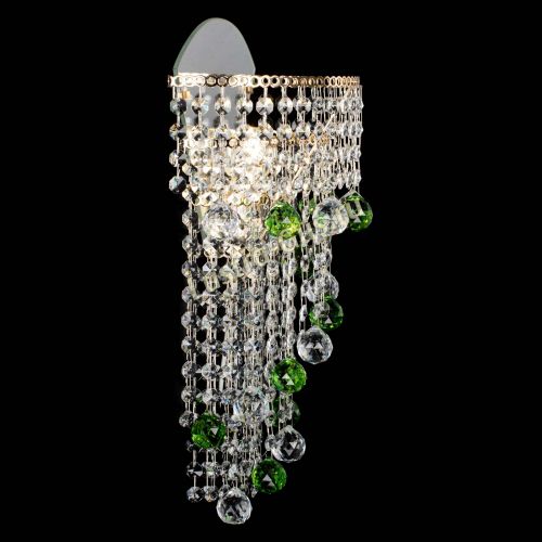 Бра Пирамида №3 зеленая в Ижевске Гусь Хрустальный