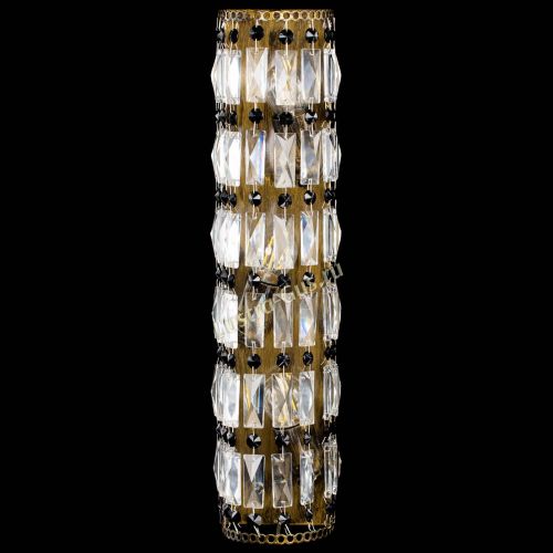 Бра Прямоугольник пластинка под бронзу Черная в Ижевске Гусь Хрустальный