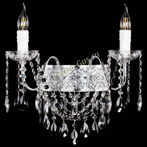 Бра Свеча Восток №2 черная в Ижевске Гусь Хрустальный