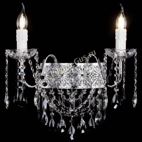 Бра Свеча Восток №2 черная в Ижевске Гусь Хрустальный