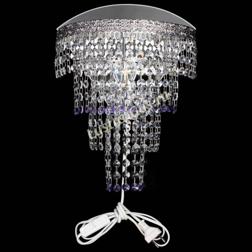 Бра Токката оптикон фиолетовая в Ижевске Гусь Хрустальный