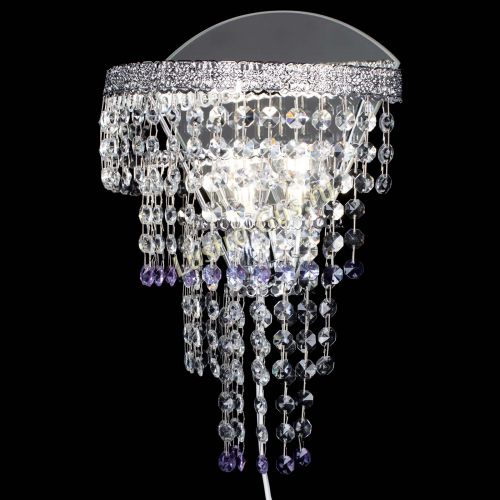 Бра Токката оптикон фиолетовая в Ижевске Гусь Хрустальный