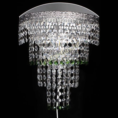 Бра Токката оптикон зеленая в Ижевске Гусь Хрустальный