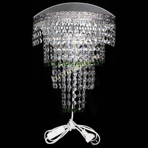 Бра Токката оптикон зеленая в Ижевске Гусь Хрустальный