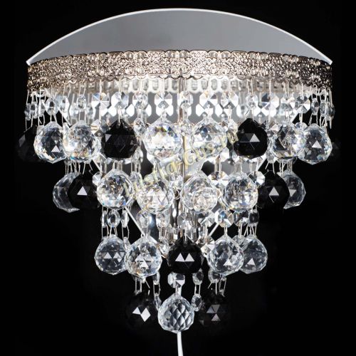 Бра Токката пирамида шар 30 черная в Ижевске Гусь Хрустальный