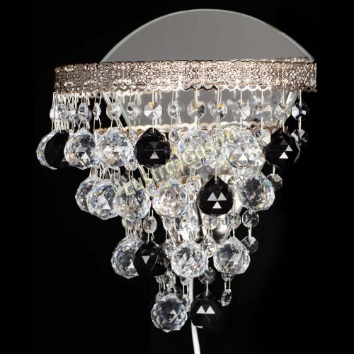 Бра Токката пирамида шар 30 черная в Ижевске Гусь Хрустальный